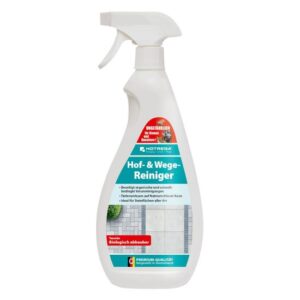 HOTREGA Hof- & Wege-Reiniger 750 ml, Steinreiniger, Terrassenreiniger, Plattenreiniger