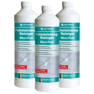 HOTREGA Feinsteinzeug Reiniger Micro Floor 1l - intensive Reinigung und Pflege für Feinsteinzeugfliesen