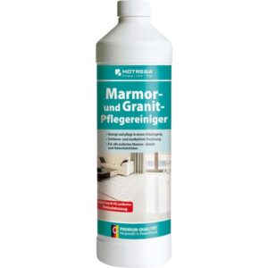 HOTREGA Marmor und Granit Pflegereiniger, Marmor-Reiniger Konzentrat Flasche 1 L