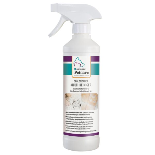HOTREGA Ökologischer Multi-Reiniger Petcare 500 ml, Universalreiniger, Allzweckreiniger, Haushaltsreiniger – Bild 2
