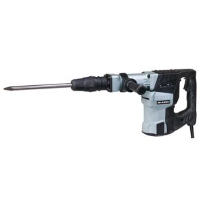HiKOKI Abbruchhammer SDS-max H60MC, 22 J, 1300 W inkl. Spitzmeißel, Zusatzhandgriff, Transportkoffer