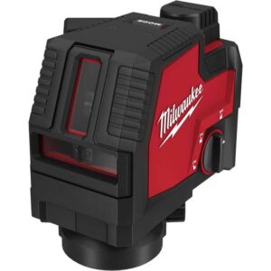 Milwaukee USB Akku-Kreuzlinienlaser, hochintensive Grüne Dioden Selbstnivellierungsmodus L4 CLL-301C 4V