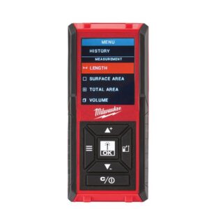 Milwaukee Laser-Entfernungsmesser LDM45 Distanzmesser, Abstandsmesser, LCD-Display, 4 Mess-Funktionen - 45m