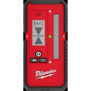 Milwaukee Laserempfänger LLD Laserdetektor magnetisch, inkl. Einstellklemme, bis zu 50 m Reichweite