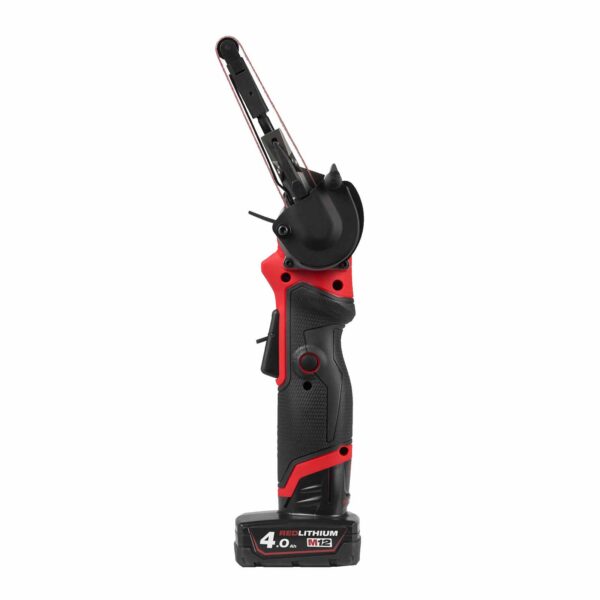 Milwaukee Akku-Bandfeile M12 FBFL10-402B FUEL 12V 4Ah, Akku-Feile, Elektrofeile mit variabler Geschwindigkeit – Bild 2