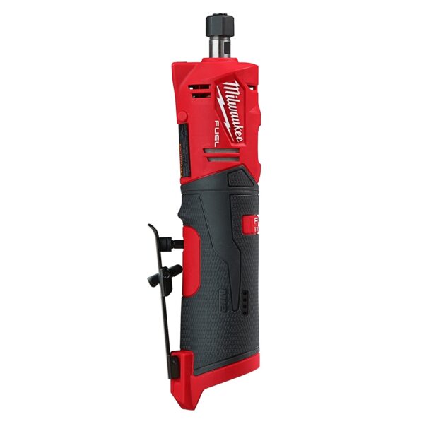 Milwaukee Akku-Geradschleifer M12FDGS-0, Stabschleifer mit Drehzahlregler, bürstelos mit Wiederanlaufschutz 12V – Bild 2