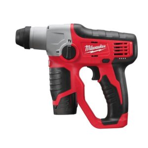 Milwaukee Akku-Bohrhammer M12 H-202C, Bohrmaschine, Schlagbohrmaschine mit kompaktem Design, 12V
