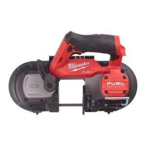Milwaukee Akku-Bandsäge M12FBS64-0C 12V, Handbandsäge, Sägebandmaschine, 64 mm Schnitttiefe