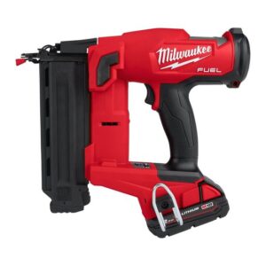 Milwaukee Akku-Nagler FUEL M18 FN18GS-202X, Nagler, Nagelpistole, 16-54mm, 1200 Nägel pro Akkuladung, 18V
