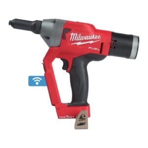 Milwaukee FUEL Akku-Blindnietgerät M18ONEFPRT-0X, Nietgerät mit 3-Nasen-Design, 18V