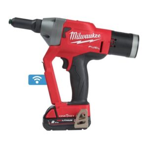 Milwaukee FUEL ONE-KEY Akku-Blindnietgerät M18ONEFPRT Für Aluminium, Stahl, Edelstahl und Kupfer Nieten - 18V