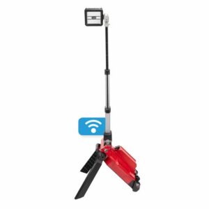 Milwaukee LED-Akku-Baustrahler M18ONERSAL-0 Akku-Strahler mit 5400 Lumen, 0,5 m bis 1,65 m, ONE-KEY 18V