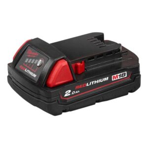Milwaukee Akku M18 B2 18V 2.0Ah Ersatzakku Akkupack Batterie Schiebeakku Red Lithium Ion