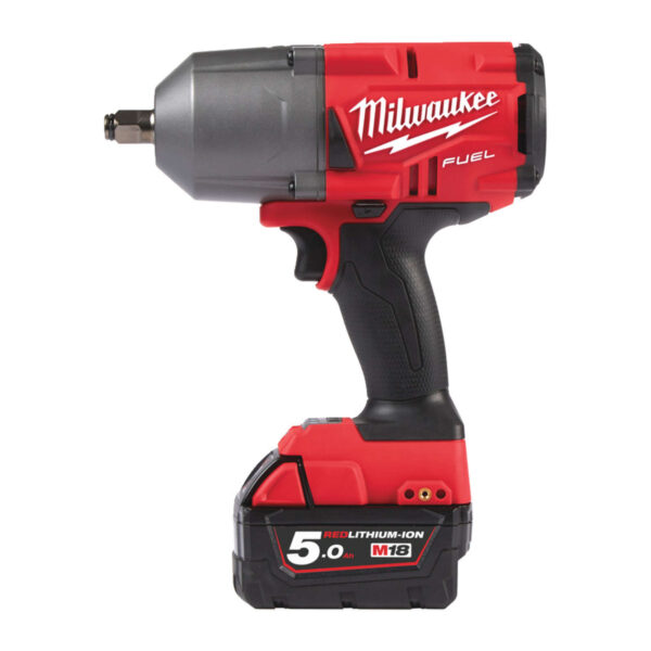 Milwaukee Akku-Schlagschrauber M18 FHIWF12-502X FUEL™ 1/2" Vierkant Sprengring 18V 1356Nm inkl. Akkus + Ladegerät – Bild 2