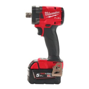 Milwaukee Akku-Schlagschrauber M18FIW2P12-502X 1/2 Zoll 18V 339 NM, inkl. 2 Akkus 5 Ah, Ladegerät, HD-Box