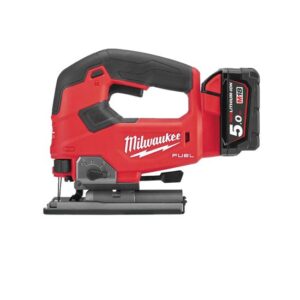 Milwaukee Akku-Stichsäge M18 FJS-502X 18V 5Ah, Pendelhubstichsäge inkl. Zubehör