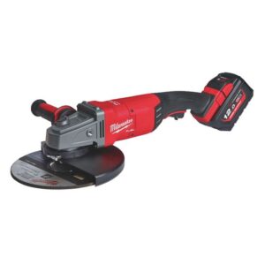 Milwaukee Akku-Winkelschleifer M18 FLAG230XPDB-121C FUEL™ 18V 230 mm, Trennschleifer, Schleifhexe, bürstenlos, mit 12 Ah Akku