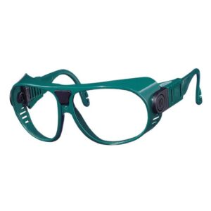 Schutzbrille MALIBU Nylon Gläser klar oder grün getönt Schutzstufen DIN 1.7 / 5, Bügel frei verstellbar Schweißbrille, Schleifbrille, Schweißschutzbrille