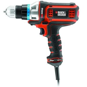 Black & Decker MultiEvo MT350K Elektro-Multifunktionswerkzeug - 300 W - Set aus Grundeinheit + Bohrschrauber-Kopf
