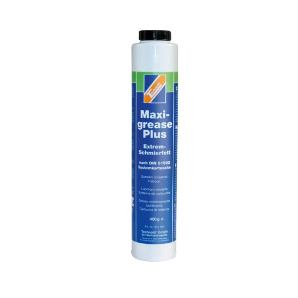 TECHNOLIT Extrem-Schmierfett Maxigrease Plus 400g Systemkartusche haftstark – Bild 2