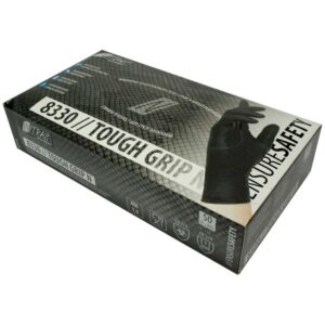 NITRAS Einmalhandschuhe Nitril Tough Grip N 8330 puderfrei S-XXL, Box à 50 Stück