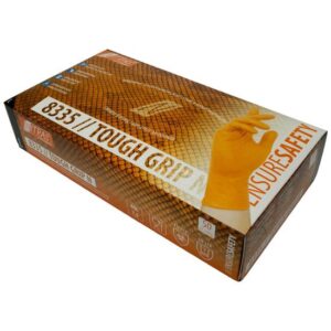 NITRAS Einmalhandschuhe Nitril Tough Grip N 8335 puderfrei S-XXL, Box à 50 Stück