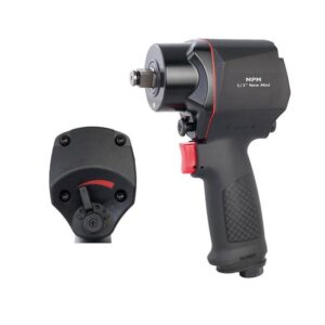 MPM-TopTools Druckluft-Schlagschrauber New Mini, Jumbo-Hammer-Schlagwerk mit bis zu 1400 Nm, 1/2"