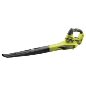 RYOBI Akku-Laubgebläse OBL1820S 18V, leichter Laubbläser, Blasgerät 245 Km/h, Hochgeschwinigkeitsdüse