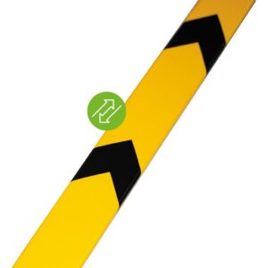 Knuffi Wegeleitsystem Oneway removable 1 Meter, wiederverwendbarer Klebestreifen, für viele Oberflächen, Made in Germany