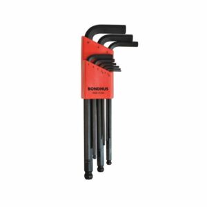 Bondhus Winkelschlüssel-Set PBLX9M 9-tlg - ProHold Kugelkopf Stiftschlüssel Satz
