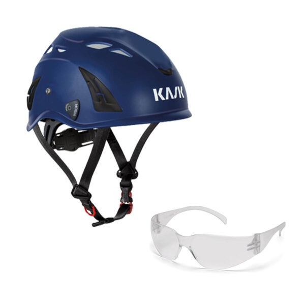 KASK Schutzhelm, Industriekletterhelm Plasma AQ - Arbeitsschutz-Helm + Schutzbrille klar - EN 397 – Bild 2