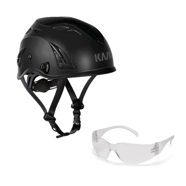 KASK Schutzhelm, Industriekletterhelm Plasma AQ - Arbeitsschutz-Helm + Schutzbrille klar - EN 397 – Bild 2