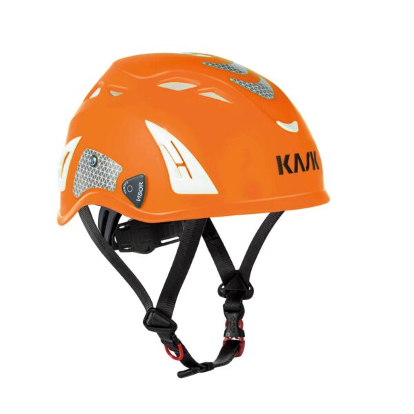 KASK Schutzhelm, Industriekletterhelm Plasma HI VIZ - Arbeitsschutzhelm, Drehrad, Reflexstreifen, EN 397 – Bild 2