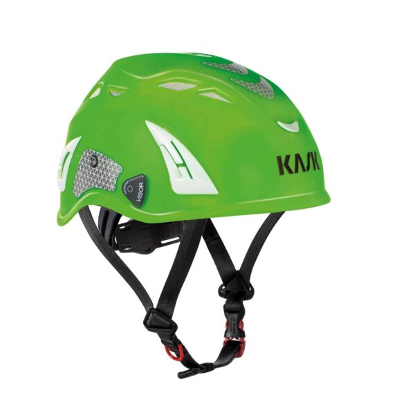 KASK Schutzhelm, Industriekletterhelm Plasma HI VIZ - Arbeitsschutzhelm, Drehrad, Reflexstreifen, EN 397 – Bild 2