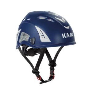 KASK Schutzhelm, Industriekletterhelm Plasma HI VIZ - Arbeitsschutzhelm, Drehrad, Reflexstreifen, EN 397