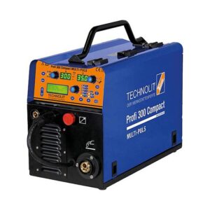 TECHNOLIT Profi 300 Compact Multi-Puls MIG MAG Schweißanlage mit Fahrwagen