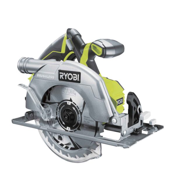 RYOBI Akku-Handkreissäge R18CS7-0 18V, Kreissäge, inkl. Sägeblatt 184mm, max. Schnittkapazität 60mm – Bild 2