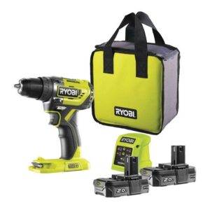 RYOBI Akku-Bohrschrauber R18DD5-220S ONE+ Akkuschrauber, Bohrmaschine, Drehmoment 50 Nm, 18V, 2Ah