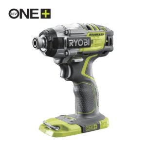 RYOBI Akku-Schlagschrauber R18IDBL-0, 1/4" Innensechskant-Aufnahme, 270 Nm, 3-Stufen für gezielte Anwendungen, 18V