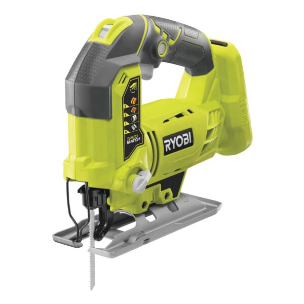 RYOBI Akku-Stichsäge R18JS-0 ONE+ 4-Stufen Pendelhubsäge, Schnitttiefe in Holz bis 101 mm, 18V – Bild 2