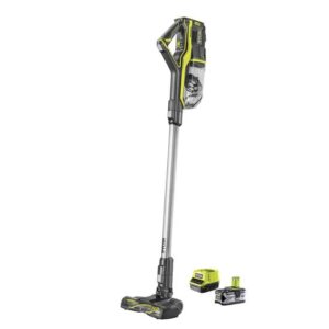 RYOBI Akku-Bodensauger R18SV7-140G ONE+ Trockensauger inkl. Wandhalterung, 5133004494, 18V, 4Ah