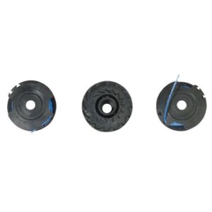 RYOBI Fadenspule mit Trimmer-Faden 1,6mm RAC125 3 Stück f. Akku- und Hybrid-Rasentrimmer, 4,5m Schneidfaden