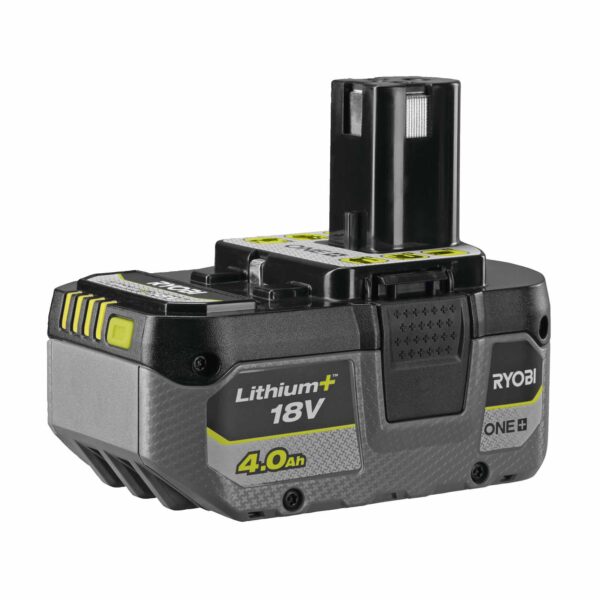 RYOBI Lithium+ Akku RB1840X 18V ONE+ 4,0 Ah, Ersatz-Akku, Batterie, Li-Ion-Akku mit Einzellenüberwachung – Bild 2