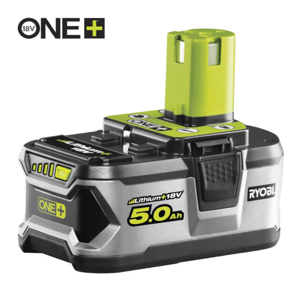 RYOBI Lithium-Akku ONE+, Ersatzakku, Batterie, 5133002433, Akku-Pack mit Einzellenüberwachung, 18V, 5,0Ah – Bild 2