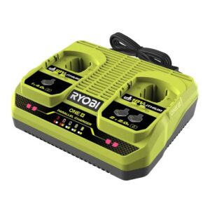 RYOBI Akku-Ladegerät RC18240 18V, 4 A Ladestrom, Ladestation, Batterieladegerät