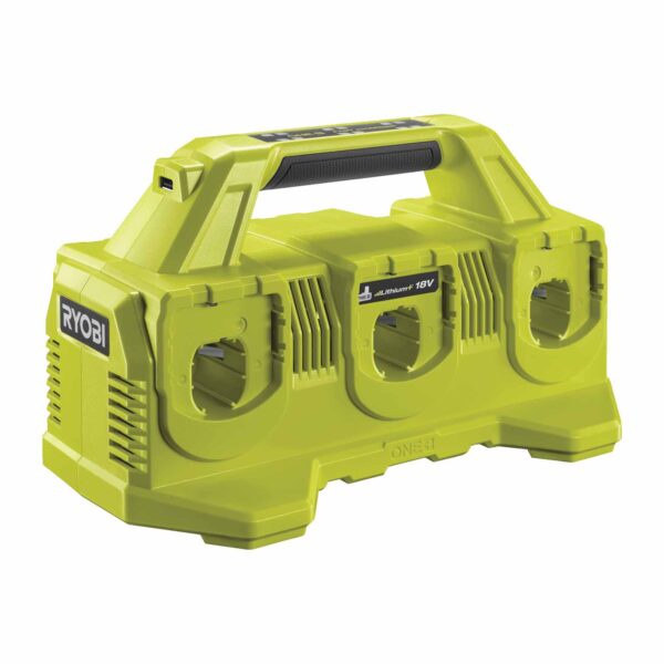 RYOBI Ladestation RC18640 ONE+ für 6 Geräte, Ladegerät, ONE+ Akku-System – Bild 2