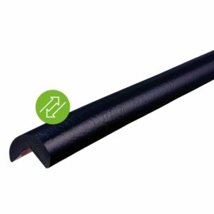 Knuffi Eckschutzprofil Typ A removable 1 Meter, wiederverwendbarer Klebestreifen, Kantenschutz, Eckschutz, Schutzprofil, Made in Germany