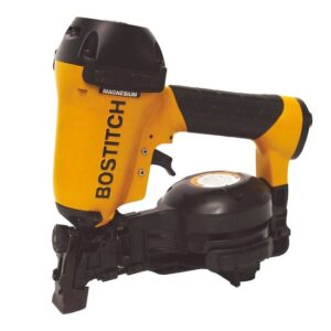 Bostitch RN46K-2-E Coilnagler - CR 19 - 45 mm - Druckluft-Nagler pneumatisch für Dachpapp-Nägel, SET inklusive Koffer