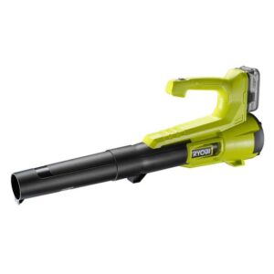 RYOBI Akku-Laubgebläse RY18BLA-140 Laubbläser, Gartengebläse mit leichtem Design, 18V inkl. 4Ah Akku