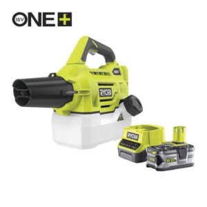 RYOBI Akku-Kaltverneblungsgerät RY18FGA-150 18V 5Ah, Akku-Nebelsprüher, Sprühgerät für Desinfektionsmittel + Insektizide